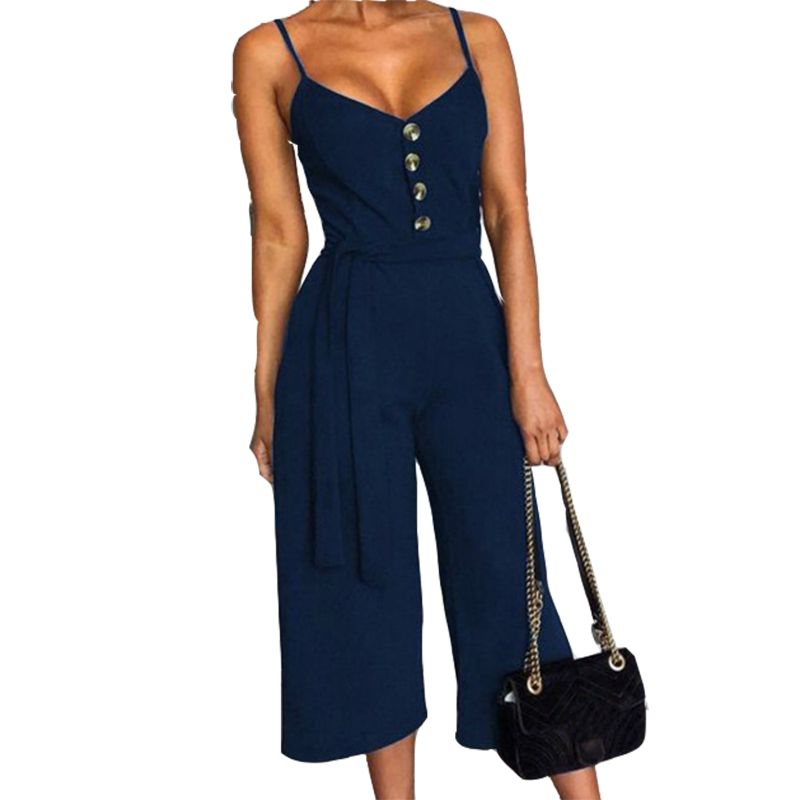 white jumpsuit spaghetti strap