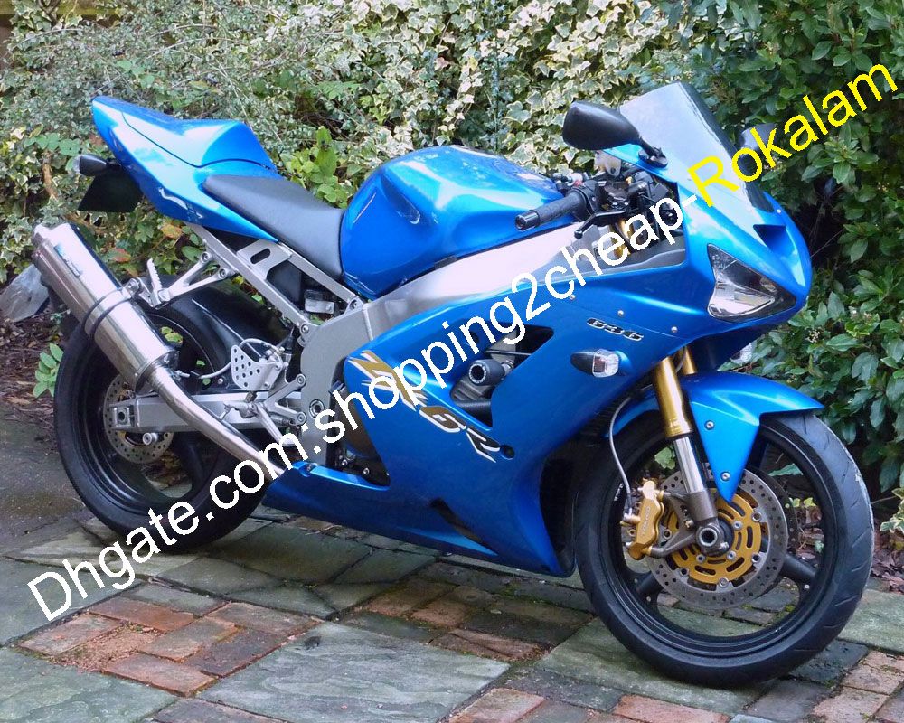 Blue Motorcycle Hull For Kawasaki Ninja ZX6R ZX 6R ZX 6R Bodywork Fairings Kit 2003 03 04 Injection Molding From Shopping2cheap, $433.17 | DHgate.Com