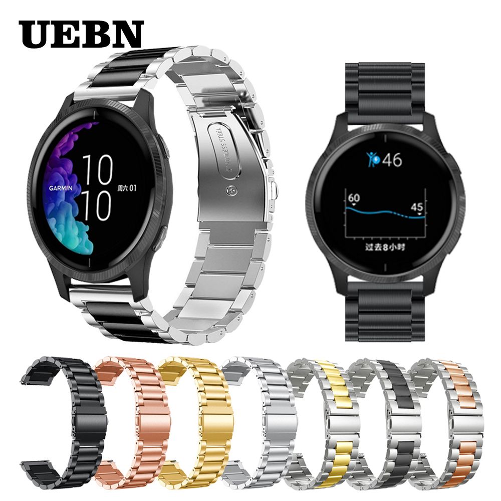 vivoactive 3 metal band