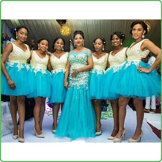 African bridesmaid dresses short Clearance