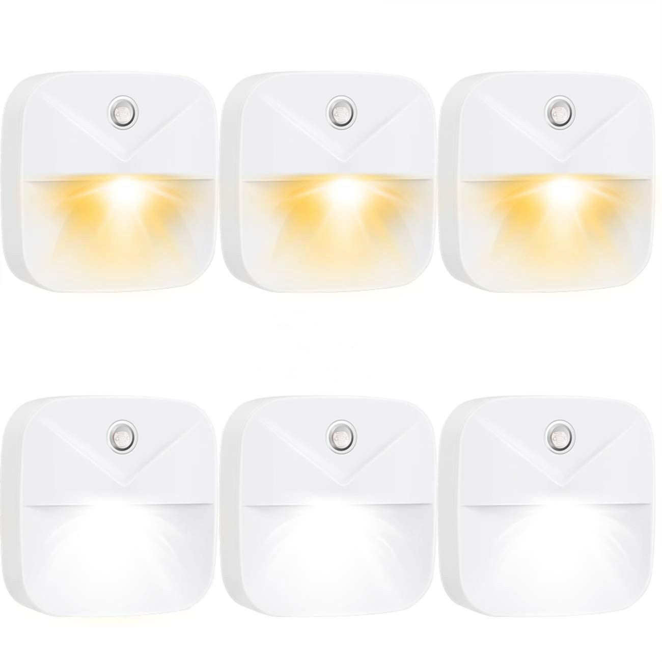 2021 Plug In Night Light With Light Sensor Wireless Energy Saving