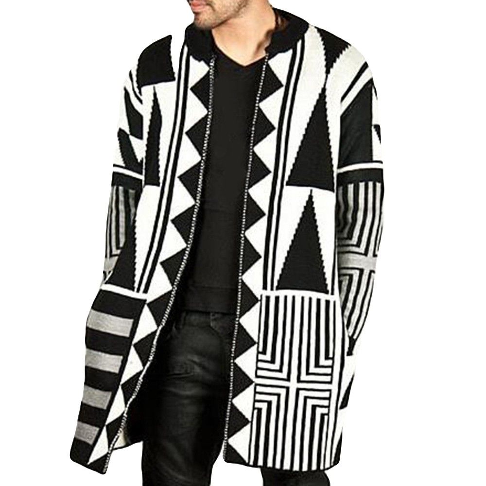 Sweater Men Cardigan Mens Autumn Winter 