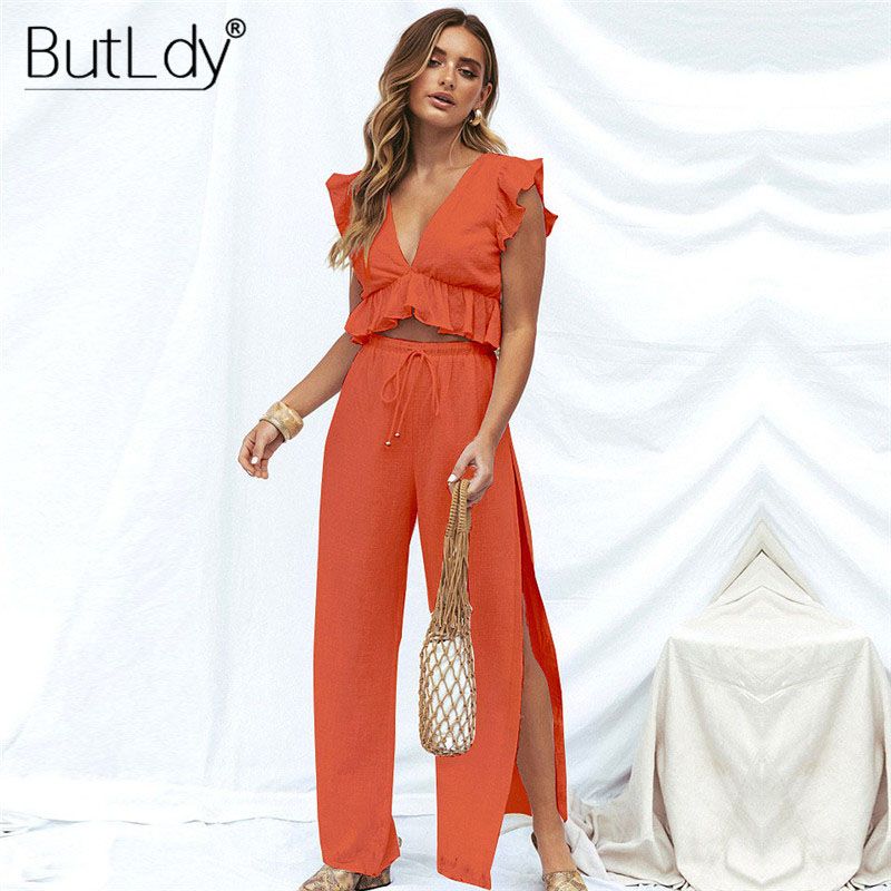 two piece formal jumpsuit