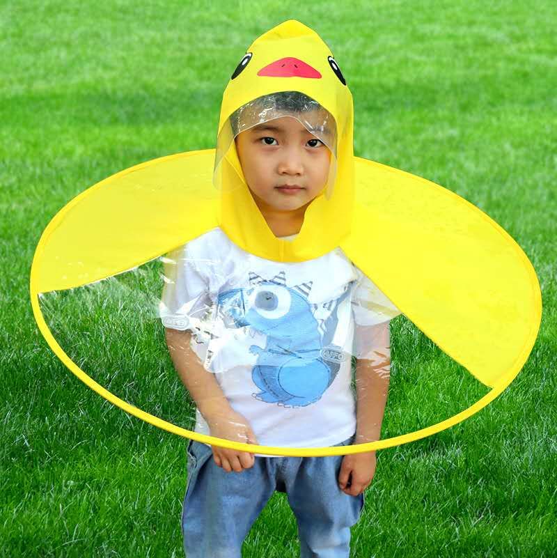 Baby Rain Coats Cover Creative UFO Rain 