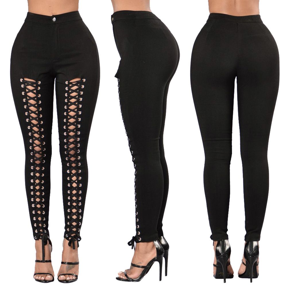 Compra Jeans Boyfriend De Moda Para Mujer Jeans Negros Ajustados De Cintura  Alta Mujer Sexy Club Wear Pole Dance Venta Artículos Damas Pantalones De  Mezclilla Tamaño Grande Barato | Entrega Rápida Y