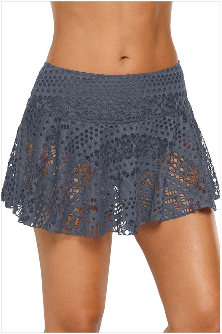 crochet swim cover up skirt