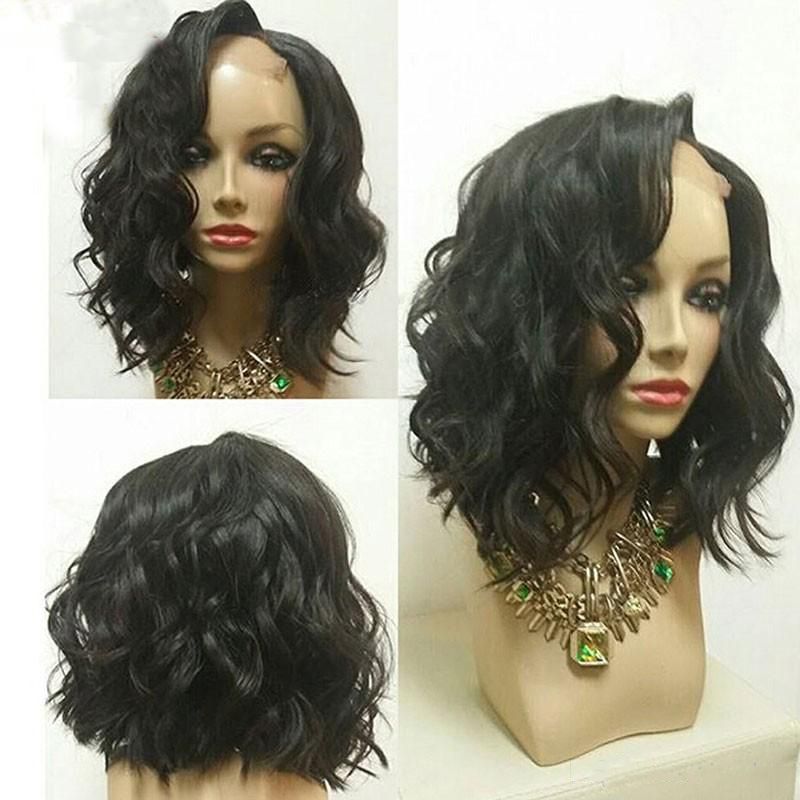 U Part Wigs Short Peruvian U Part Wigs For Black Women Wave Upart