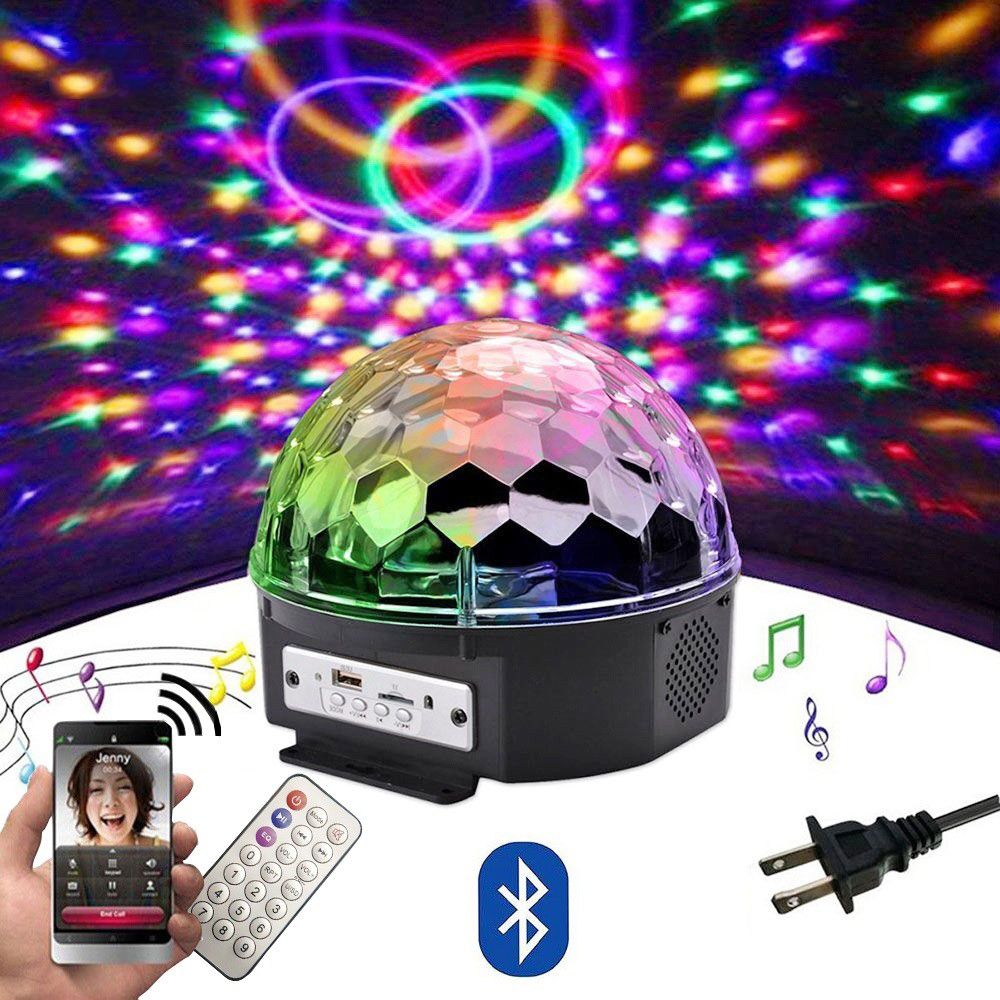 disco ball light bluetooth speaker