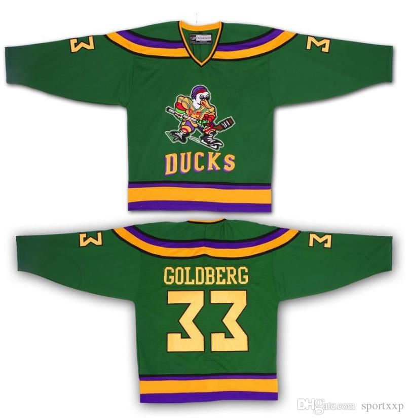 mighty ducks green jersey