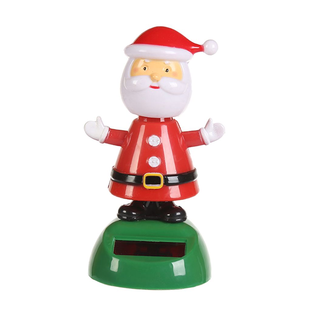 solar dancing santa