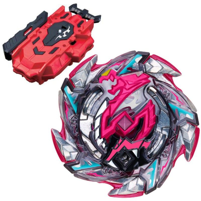 2 PCS Burst Beyblade B100 Spriggan Requiem B113 Hell Salamander With Launcher 