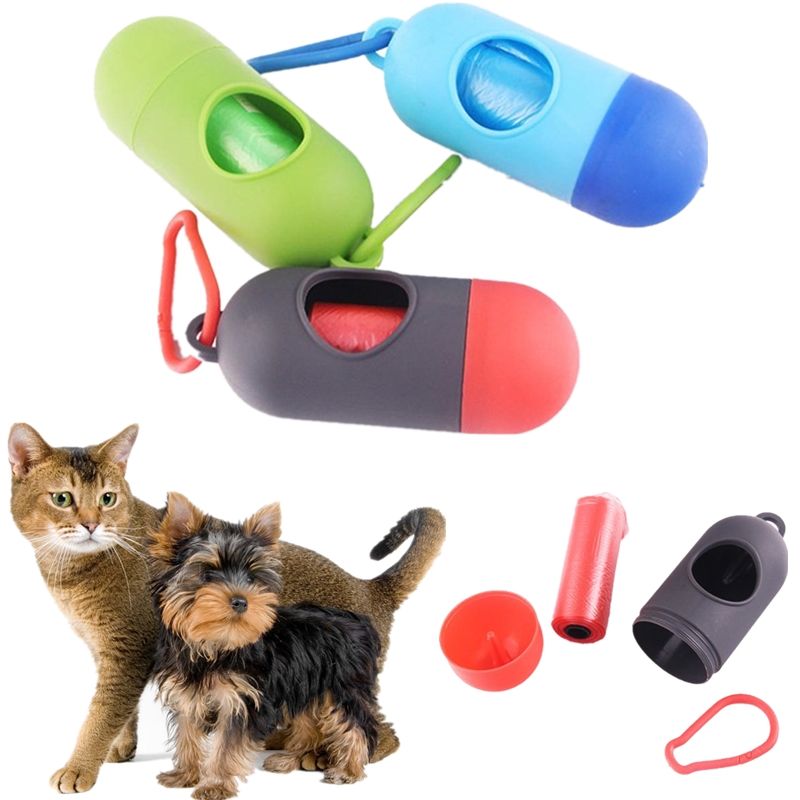 dog poop bag storage