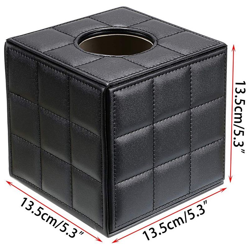2020 Pu Leather Tissue Box Holder Square Napkin Holder Pumping Paper Case Dispenser Facial Tissue Holder With Magnetic Bottom For H From Sakura6 17 68 Dhgate Com