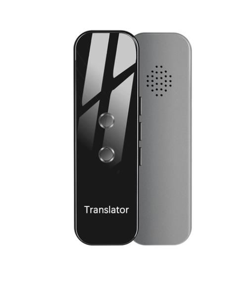 Tradutor de voz 127 línguas multi instantaneamente traduzido mini sem fio 2  vias em tempo real aplicativo dispositivo bluetooth