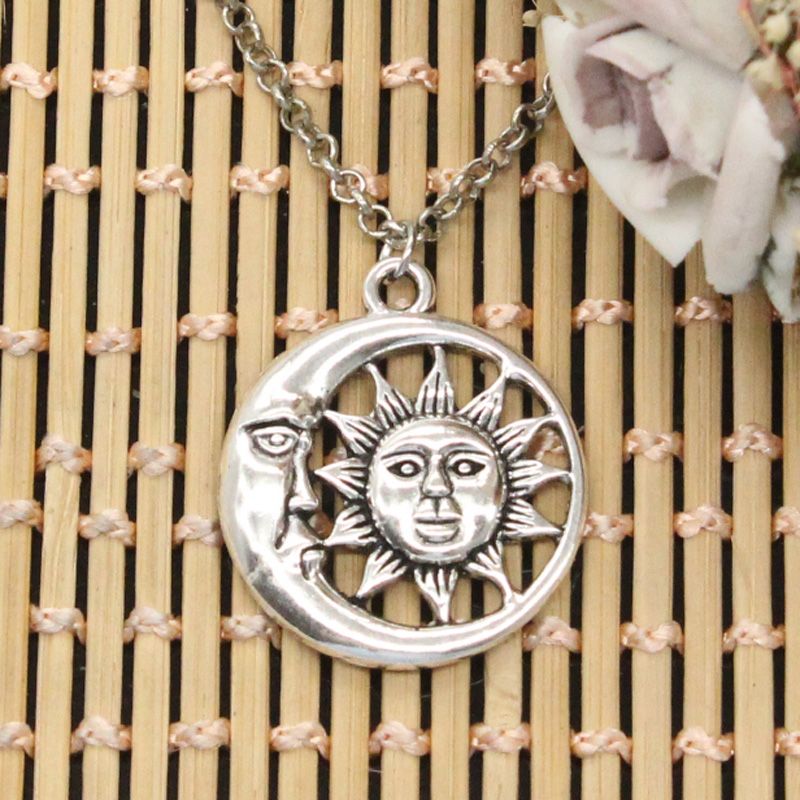 New Fashion Pendants Round Cross Chain Short Long Mens Womens Silver Necklace Jewelry,Cross Chain,60Cm Length