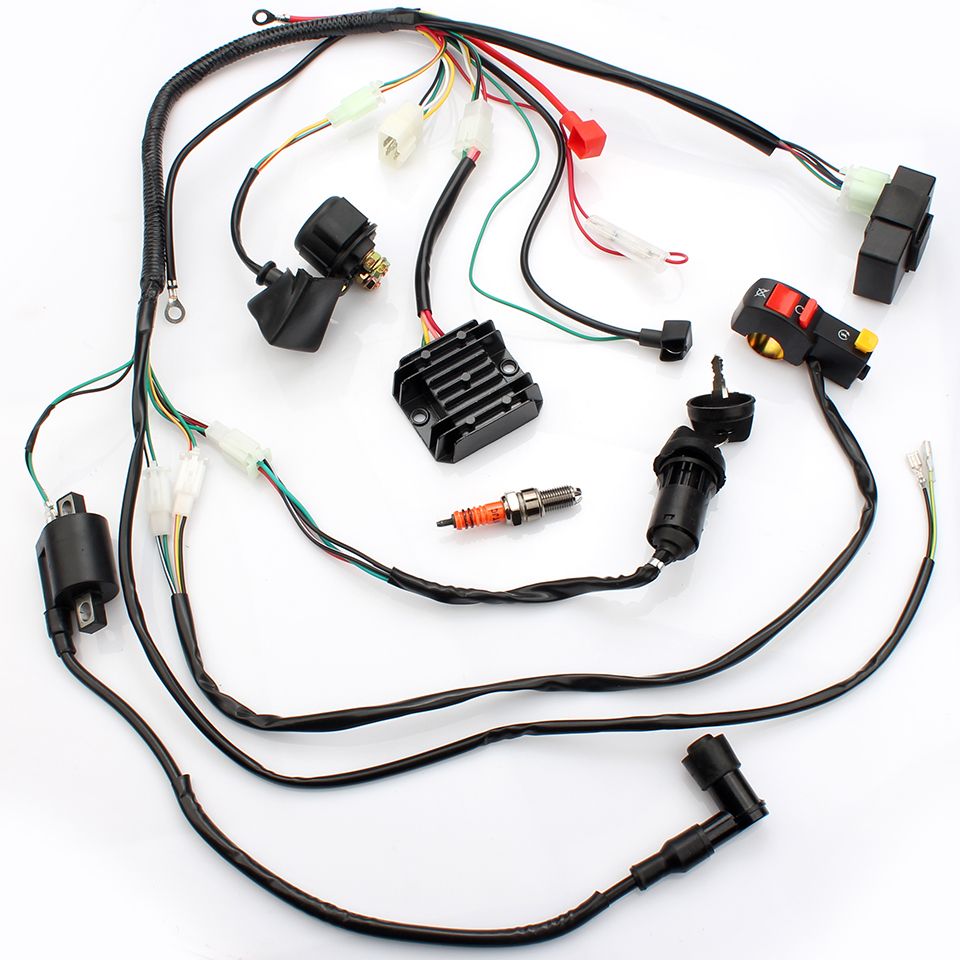 125cc 150cc 200cc 250cc Dirt Bike ATV QUAD ELECTRICS Zongshen Lifan Ducar  Razor CDI Wire Harness Stator Assembly Wiring From Jun716875243_, $27.16 |  DHgate.Com