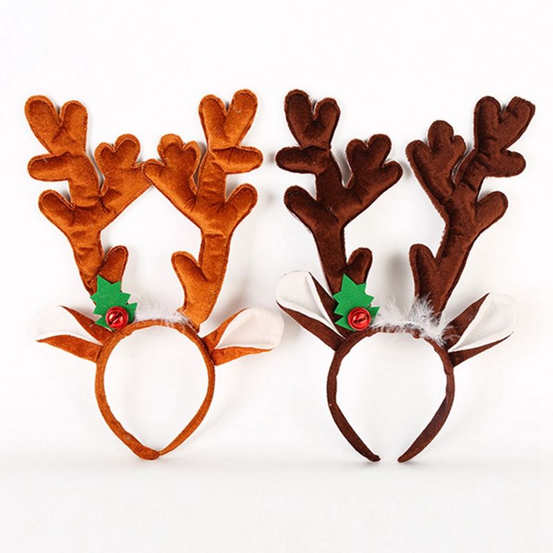 Christmas Headband Hairband Santa Elk Snowman Fun Fancy Dress Costume Party Xmas