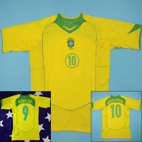 retro brazil jersey