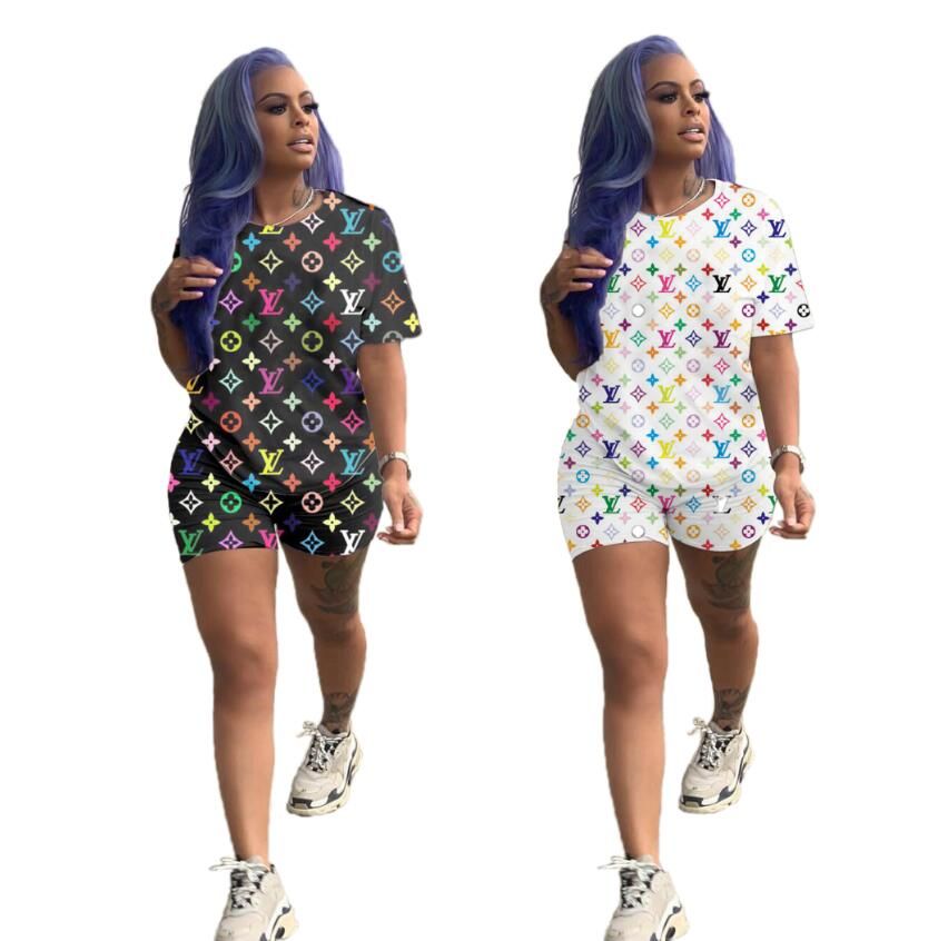 two piece jogger short set