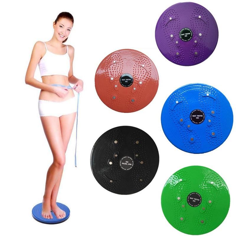 Waist Twister Disc Balance Board Exercise Body Twisting Fitness Equipment Aerobic Exercise Foot Exercise Magnet Balance Rotating Board