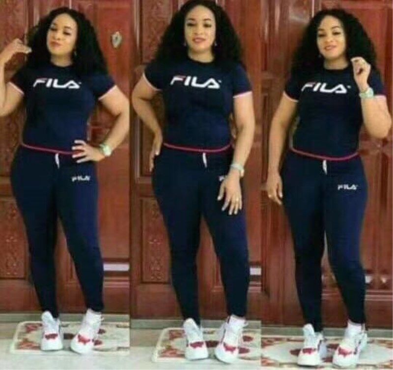 fila two piece short set