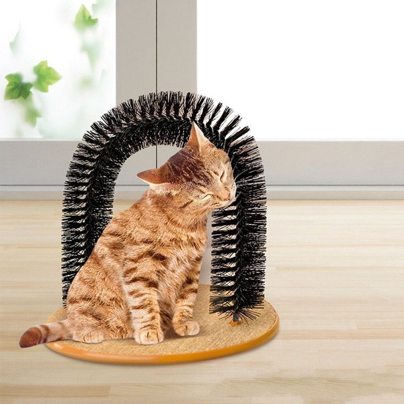 self groomer cat toy