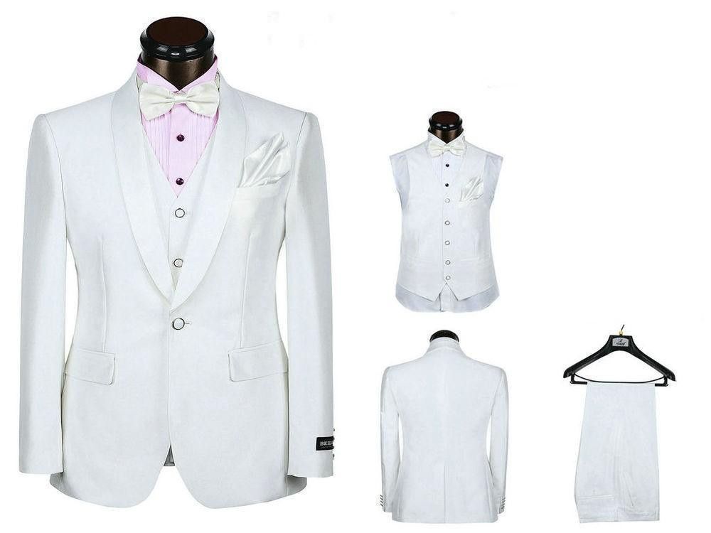 ivory slim fit suit