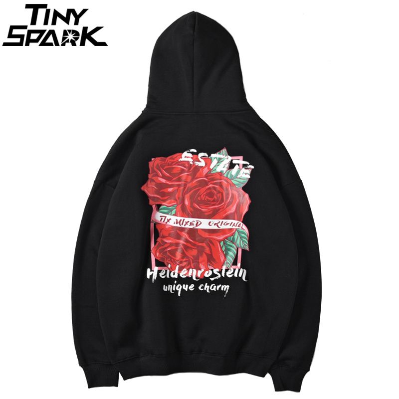 red rose sweatshirt