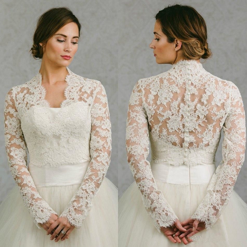 bridal cape with sleeves