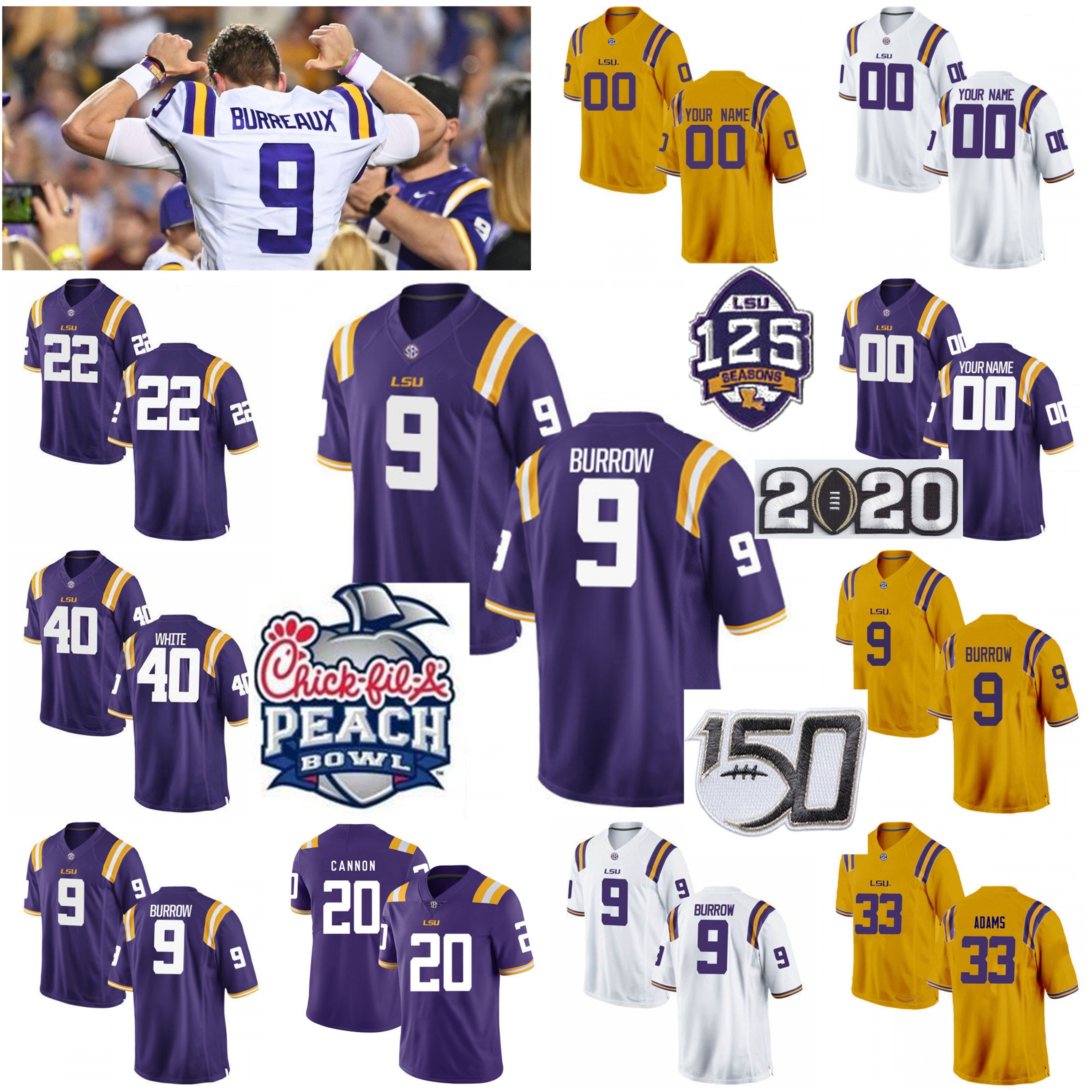 derrius guice lsu jersey