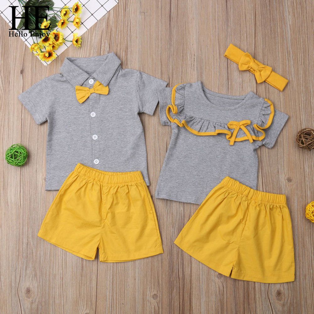 matching boys and girls clothes