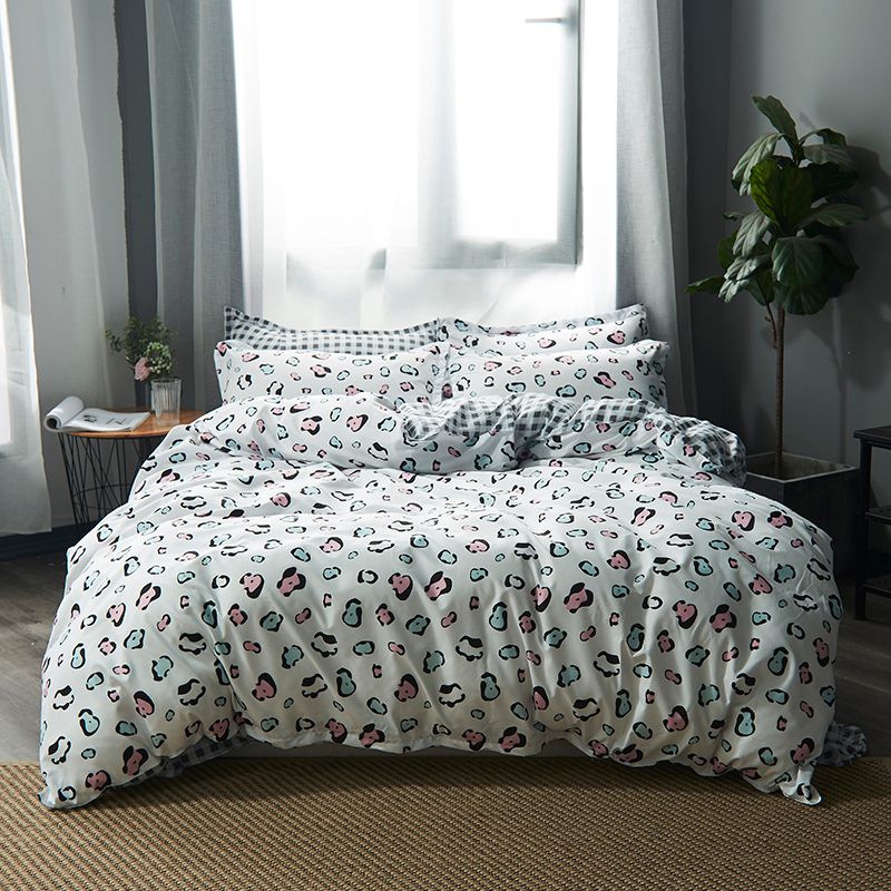 leopard bedding
