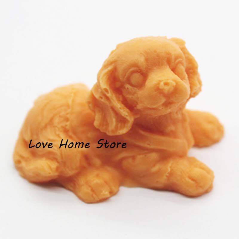 2020 3d Diy Dog Soap Mold Silicone Tray Make Chocolate Candy Ice