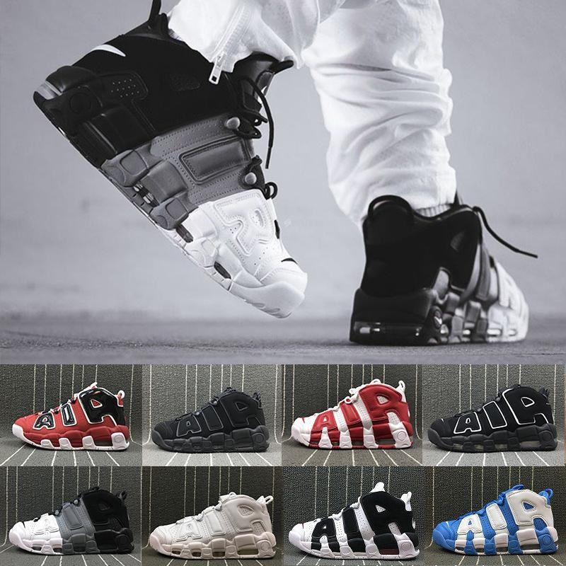 Nike Air More Uptempo scottie pippen shoes alta calidad zapatos Uptempo Scottie Pippen baloncesto de