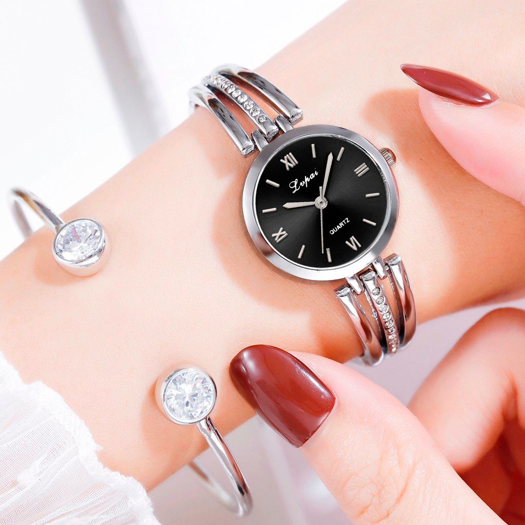 Watch Women Fashion Simple Star Inlaid Rhinestone Stainless Steel Watches Ladies Zegarek Damski Quartz Wristwatch Best Wrist Watches The Best Watches From Chuhuaiking 23 95 Dhgate Com