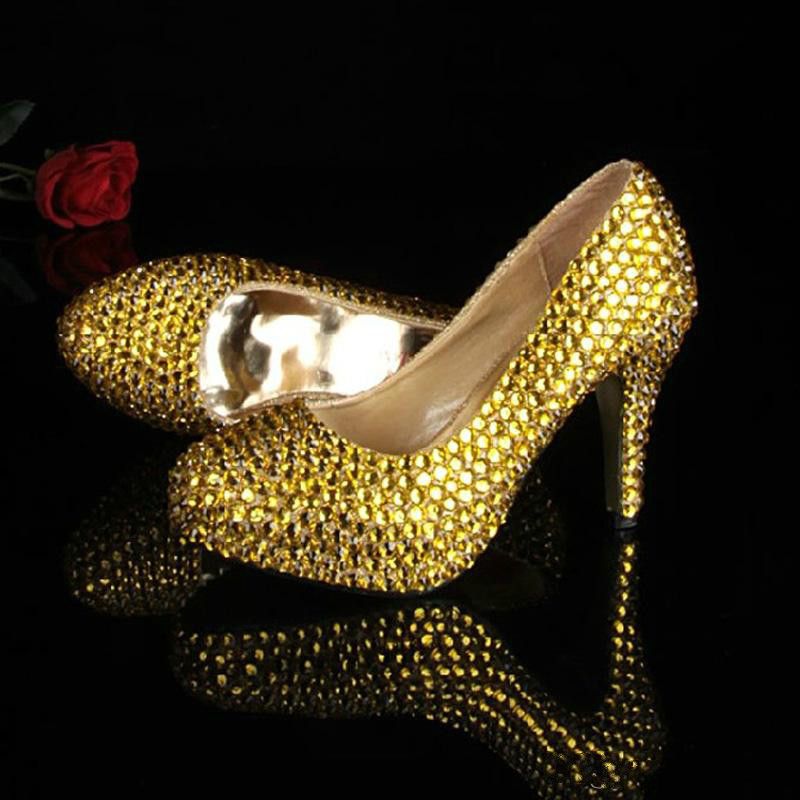 girls gold heels