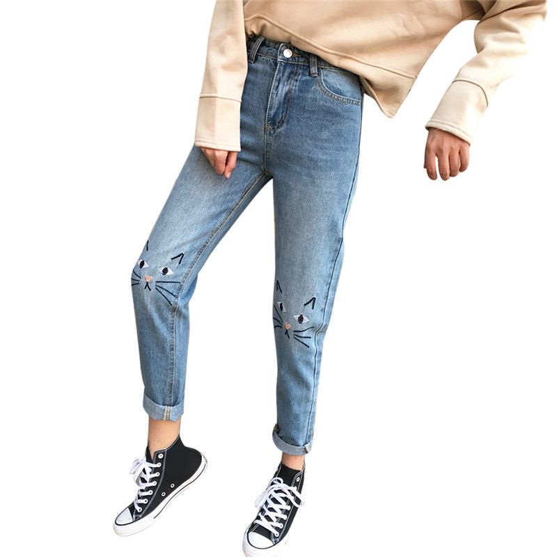 ankle length jeans girls