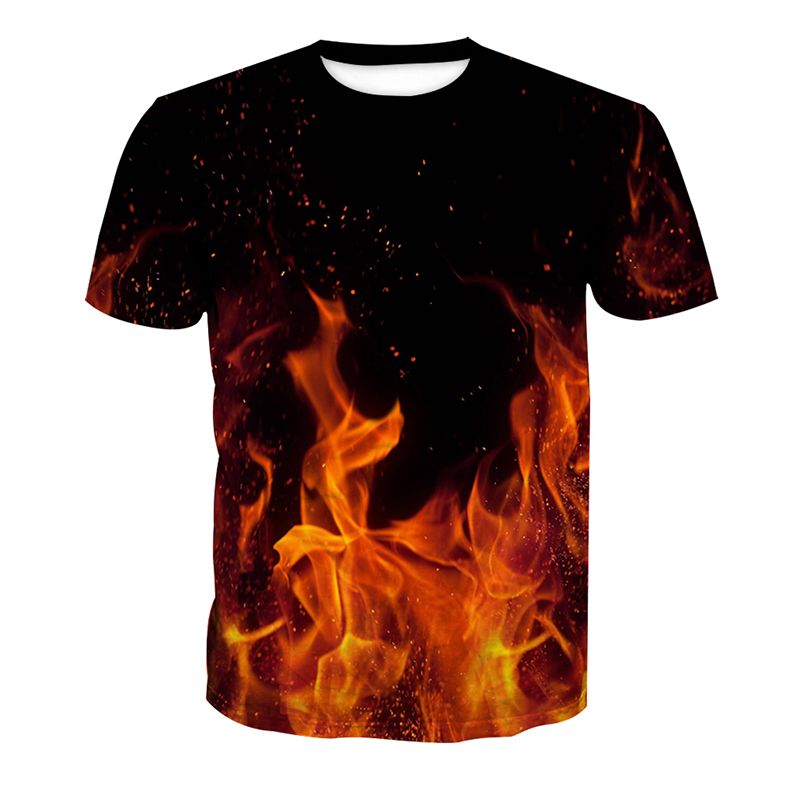 fire graphic tees