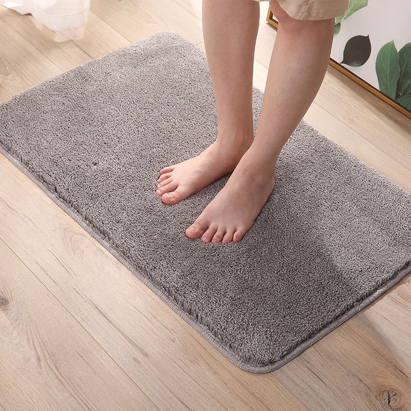 2020 Large Size Bathroom Mat Carpet Non Slip Bathroom Shower Mat Fleece Bath Rug Mats Toilet Strong Absorption Tapis Salle De Bain Y200407 From Shanye09 12 56 Dhgate Com
