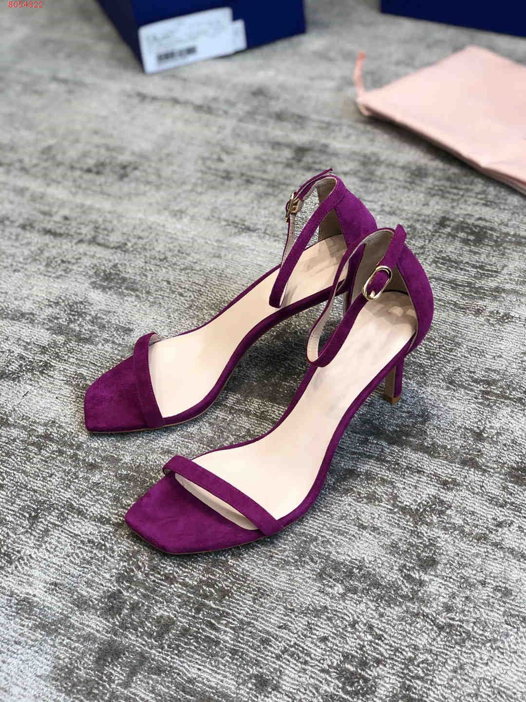 purple heeled sandals uk