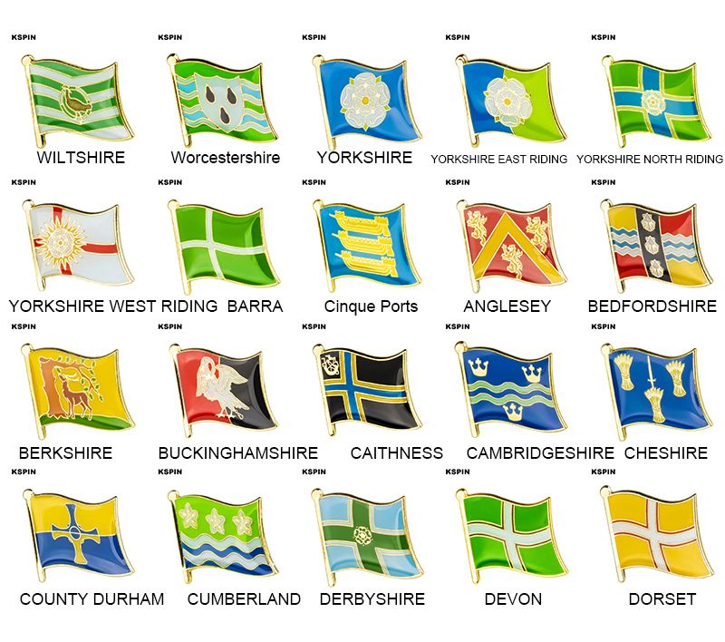 Buckinghamshire County Lapel Pin Badge Gift