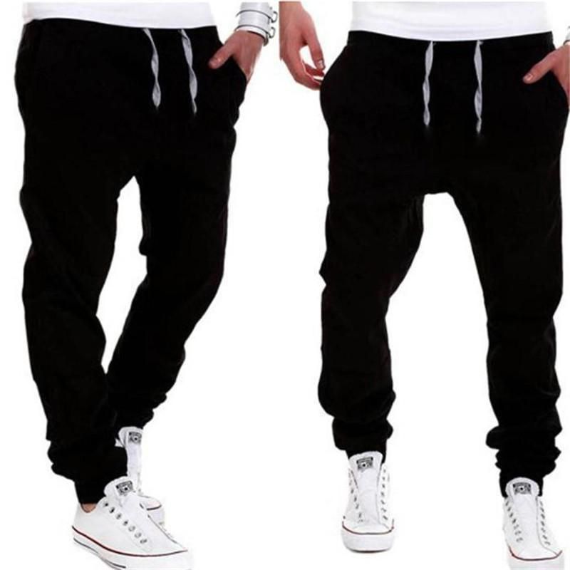Compra Hombres Harem Jeans Marca Tether Casual Pantalones Caídos Hombres  Pantalones Gota De La Entrepierna De Las Bragas De Los Hombres Joggers Pies  Pantalones Colgando Entrepierna Regular Barato | Entrega Rápida Y