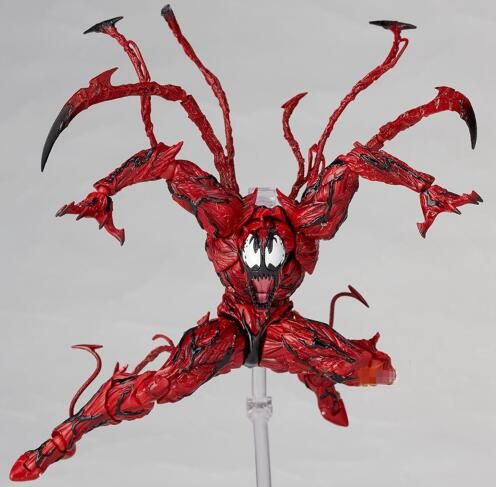 Nueva Marvel Red Venom carnicería en la película The Amazing SpiderMan BJD  articulaciones móviles La figura
