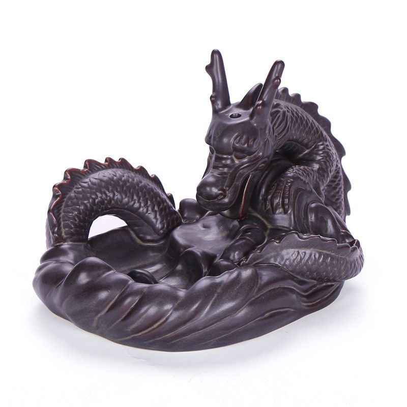 Big Dragon Incense Burners Smoke Backflow Best Cone Censer Stick Holder