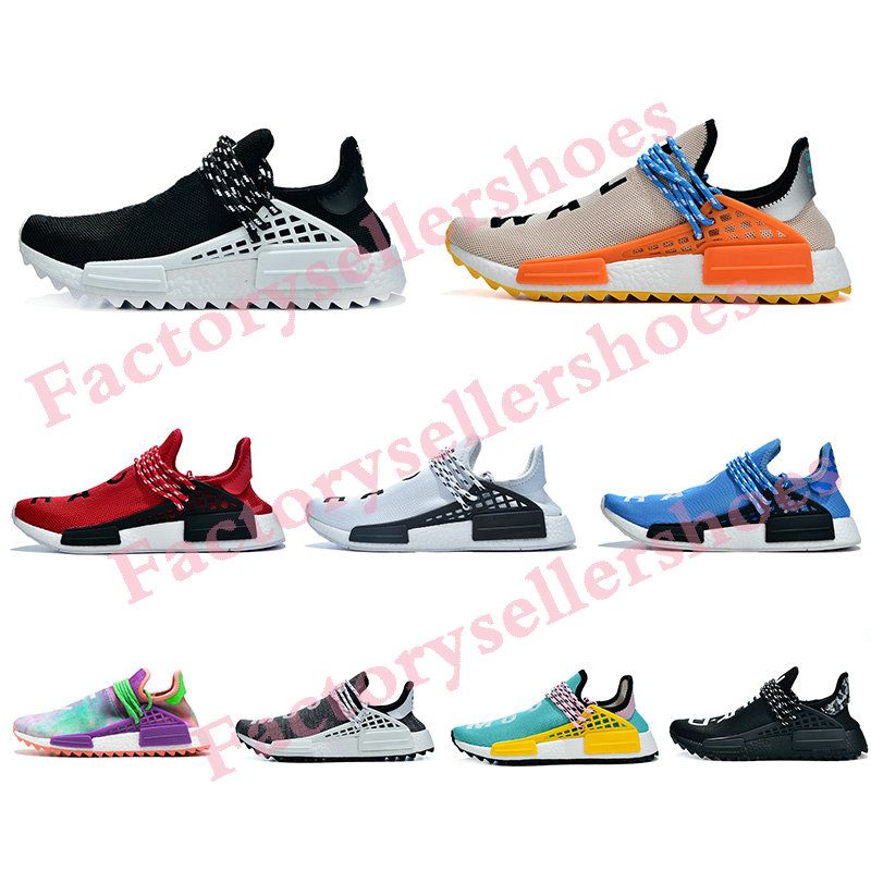 Acquista Adidas Human Race 2.0 Nmd X Chanel Colette Hu Trail X Uomo Scarpe  Da Corsa Pharrell Williams Nerd Nero Bianco Cream Tie Dye Sun Glow Scarpe  Da Donna Sneakers Sportive A