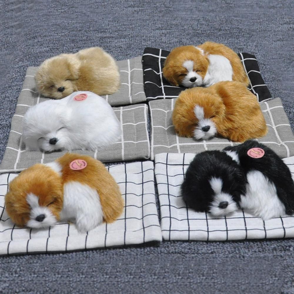 sleeping dog plush