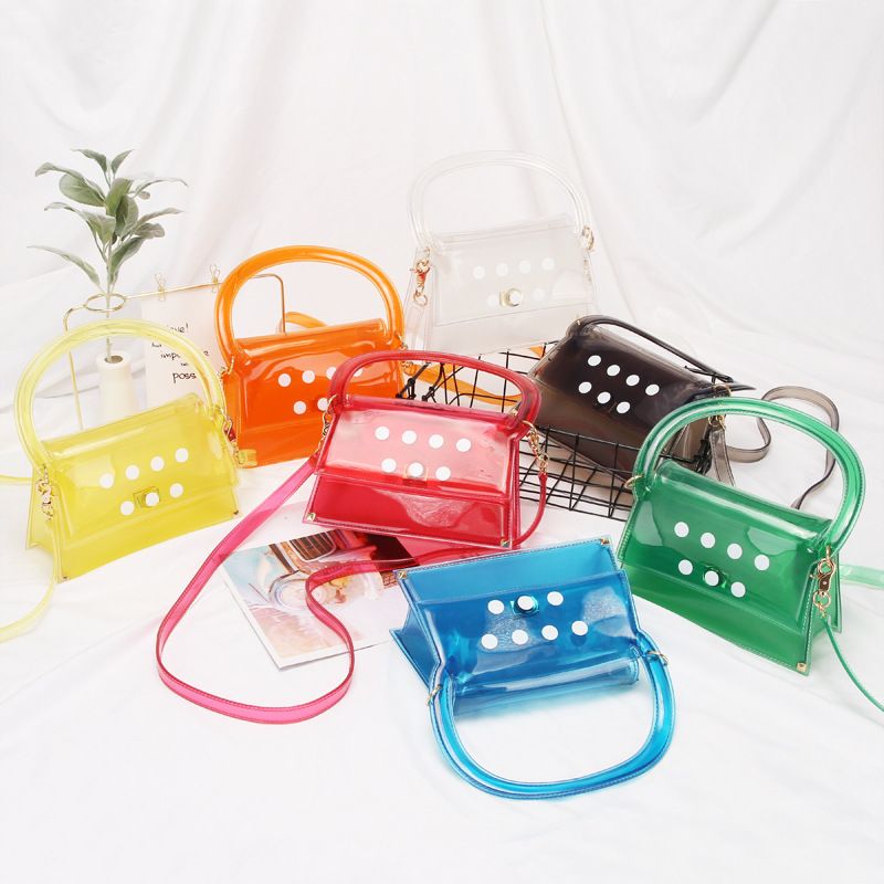 transparent mini handbag