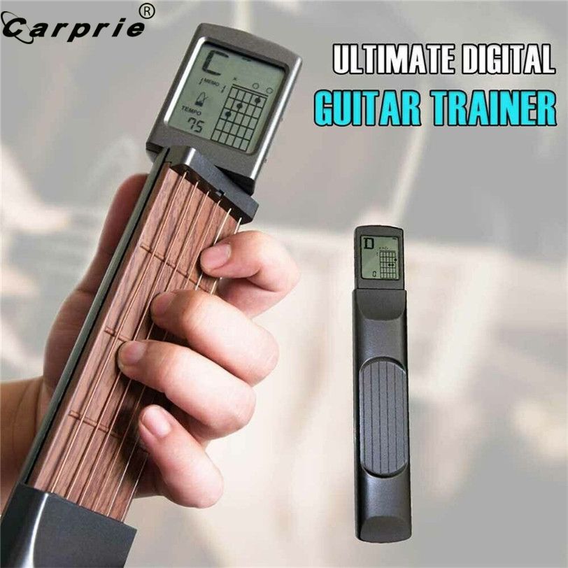 Ultimate Digital Guitar Trainer Portable Pocket Guitar Wooden Practice