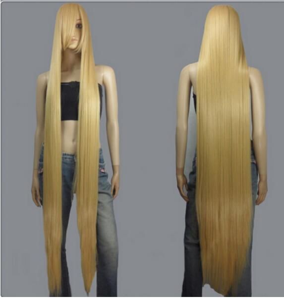 blonde 150cm wig