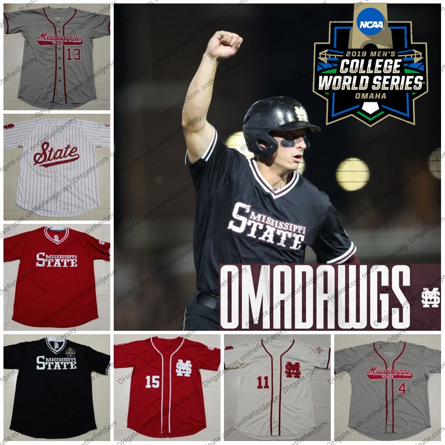 mississippi state baseball jersey
